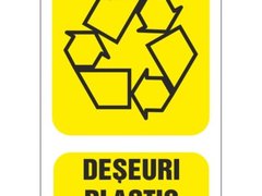 Semne pentru deseuri plastic