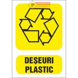 Semne pentru deseuri plastic